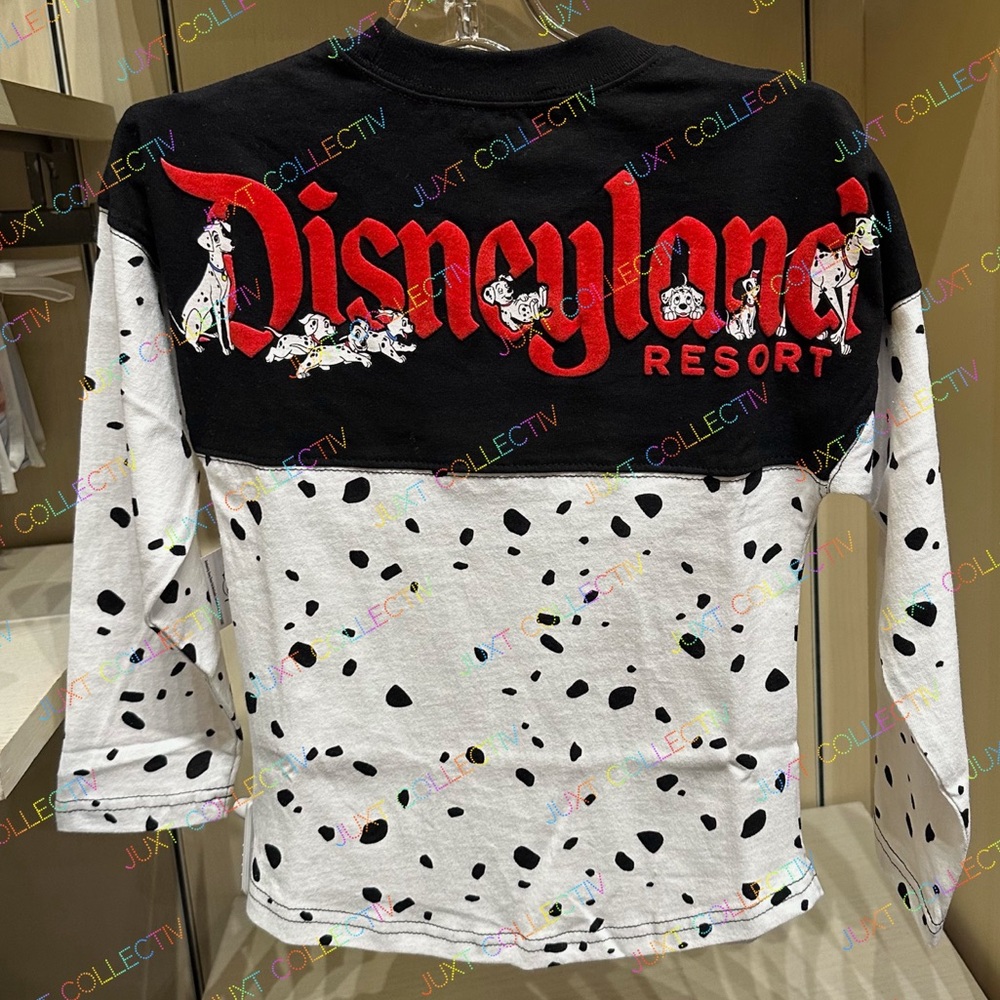 Disneyland 101 Dalmatians Black and White Kids Spirit Jersey